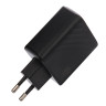Сетевое зарядное устройство BY PRO 65Вт GaN,QC,PD,PPS,USB-A,3xType-C,110-240В,50-60Гц, пластик,чёрн.