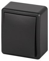 ЭРА Эксперт выкл. ОУ 1 кл. 10А,250В антрацит 11-1201-05 62989