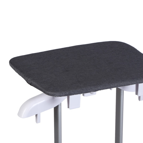 LEBEN Отпариватель напольный, 2200Вт, 1,8л, стойка-вешалка, глад. доска, серый, 220в