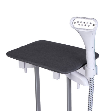 LEBEN Отпариватель напольный, 2200Вт, 1,8л, стойка-вешалка, глад. доска, серый, 220в