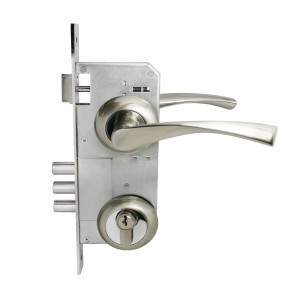 АЛЛЮР АРТ Замок врезной с/руч ЗВ4-85А.1380 ОСКАР SN мат.никель (10)