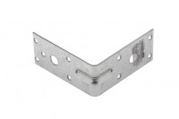 Крепежный уголок усиленный 1.7 мм, KUU 90 x 90 x 40 мм Сибртех