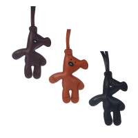 Подвеска аксессуар тм ЮL Медвежуть, ПУ, 25,5х7,5 см,  3 цвета
