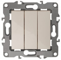 ЭРА 12 мех. выкл. СУ 3 кл. 10А сл. кость, автоклеммы 12-1107-02 0493