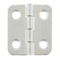 Петля карточная, 22 х 24 мм, цинк, 10 шт, (Металлист)