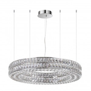 ODEON LIGHT 4927/98L L-VISION ODL24 479 хром/мет/хрусталь Люстра LED 98W 4000K 5850lm PANTA 91