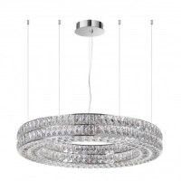 ODEON LIGHT 4927/98L L-VISION ODL24 479 хром/мет/хрусталь Люстра LED 98W 4000K 5850lm PANTA 91