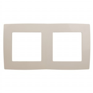 ЭРА 12 рамка СУ 2 мест. сл. кость, 12-5002-02 1315