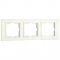 OVIVO Рамка СУ 3 местн. MINA крем, 401-020000-227
