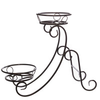 Подставка для цветов &quot;Дуэт 4&quot; медный