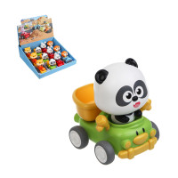 Игрушка для малышей в виде животных ИГРОЛЕНД  "Зверятки", ABS, 11,5х9х9,5см, 4 дизайна