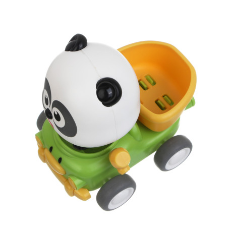 Игрушка для малышей в виде животных ИГРОЛЕНД  "Зверятки", ABS, 11,5х9х9,5см, 4 дизайна