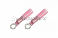 REXANT наконечник кольцевой изол. термоусаживаемый НКИт o4.3мм 0.5-1.5мм, цена за шт (100!), 08-00