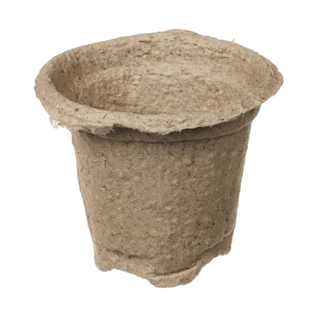 Горшки торфяные круглые с улучшенным дном 80*80 мм (уп.20 шт)
