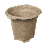 Горшки торфяные круглые с улучшенным дном 80*80 мм (уп.20 шт)
