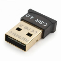 Адаптер Bluetooth Gembird, BTD-MINI5, v.4.0, 50 метров, до 24 Мбит/сек, USB, Windows7/8/10, 13310