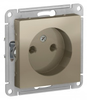 Systeme Electric AtlasDesign мех. роз. СУ 1 мест. шампань (пл.осн.) ATN000541 (10!)