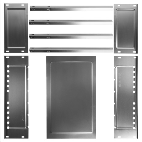 Мангал с ребрами жесткости 500 х 300 х 500 мм, Camping Palisad