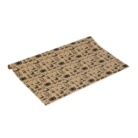 Бумага для упаковки подарков тм LADECOR, 70х100 см, 70 г, для мужчин, односторонняя, 4 дизайна