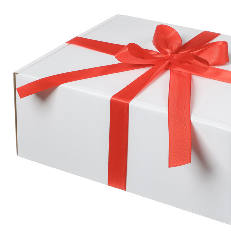 Коробка складная подарочная, 31x22x12 см, гофрокартон, 3 цвета