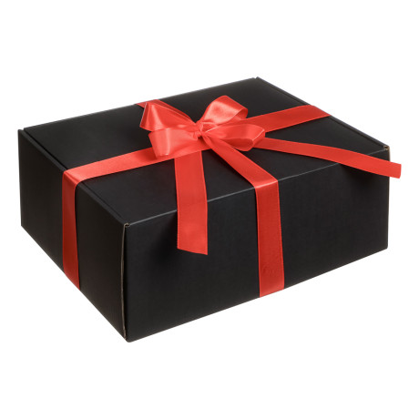 Коробка складная подарочная, 31x22x12 см, гофрокартон, 3 цвета