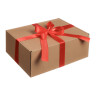 Коробка складная подарочная, 31x22x12 см, гофрокартон, 3 цвета