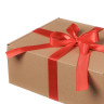Коробка складная подарочная, 31x22x12 см, гофрокартон, 3 цвета