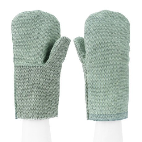 Рукавицы брезентовые огнеупорные, 1 размер Сибртех