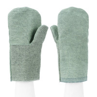 Рукавицы брезентовые огнеупорные, 1 размер Сибртех