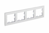 Systeme Electric AtlasDesign Nature рамка СУ 4 мест. мрамор крем роял ATN343104