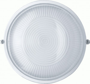 Navigator св-к влагозащит. R1 IP54 60W E27 круг без реш белый NBL-R1-60-E27/WH 94802