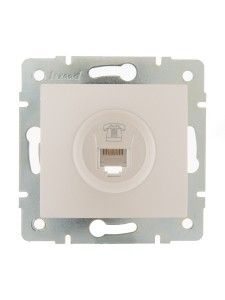 Lezard KARINA мех. роз. СУ 1 мест. тел. евро жемчужно-бел. перламутр (корп. ABS) 707-3088-137