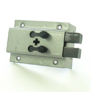 Замок накладной Спб КОМАЗ ПХК прямого хода реечный кл (10)