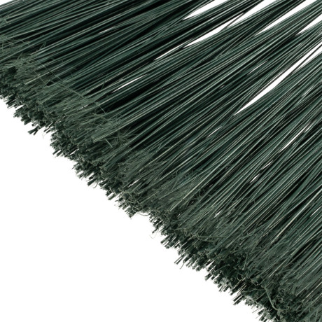 Метла полипропиленовая, 345 х 200 х 1420 мм, веерная распушенная, деревянный черенок, Сибртех