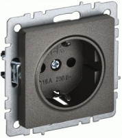 IEK BRITE мех. роз. СУ земля  16А РС11-1-0-БрТБ бр. BR-R11-16-K45