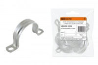 TDM скоба метал. оцинк. сталь 2-х лапковая с внутр. d 31-32мм (10!) SQ0409-1018