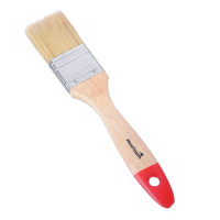 ЕРМАК/HEADMAN Кисть малярная плоская &quot;Евро&quot; нат. щетина 1.5&quot; (38мм)