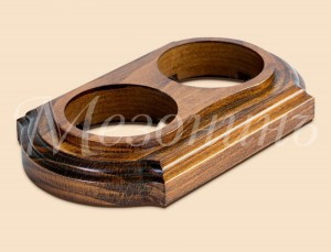 МЕЗОНИНЪ Рамка дерев. 2 мест. "Элегант" , темный дуб GE70722-26