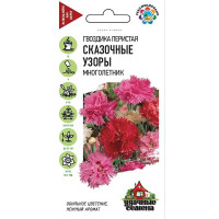 Гвоздика перистая Сказочные узоры Удачные Семена Гавриш Ц