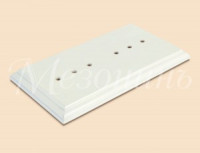 МЕЗОНИНЪ Подложка дерев. 2 мест. &quot;Престиж&quot;, белый GE70717-01