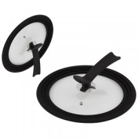 Крышка d=24/26/28см, универсальная, VETRO-Special стекло/металл/пластик, паровыпуск 7421 Mallony