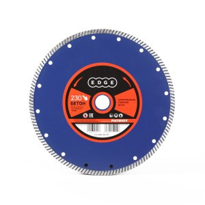 PATRIOT Диск EDGE by алмазный Турбо 230х22,23 бетон, 811010002