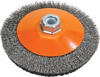 PATRIOT Щетка EDGE byтарельчатая 115ммХМ14 гофрированная проволока, 813010009