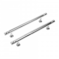 Ручка-рейлинг мебельная 128 AP2311-128 CP хром 2шт (цена за пару) (15, 150) StahlBuro