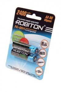 Ак-р Robiton R6 2400mAh Ni-MH BL2, 09791