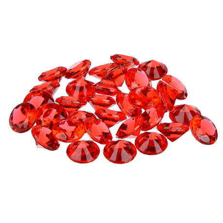 LADECOR Камни декоративные, акрил/пластик, 50-80 гр., ассорти цветов, 8 видов