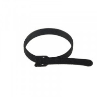 REXANT Хомут-липучка многоразовый 320х14 мм, черный (упак. 12 шт.), 07-7316