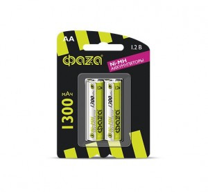 Ак-р ФАЗА AA 1300мАч Ni-MH BL2 (кратно 20!)