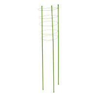 Поддержка для растений круглая H 150 см, металл в пластике, 5 колец Palisad