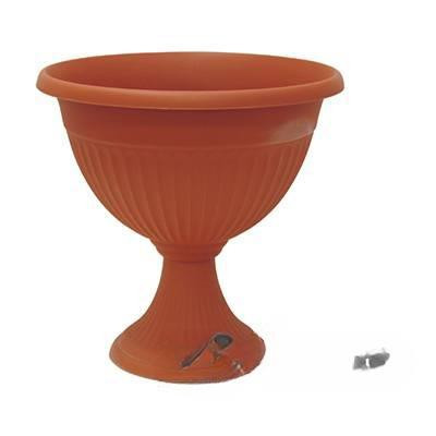 Кашпо-вазон ЛИВИЯ 370мм 12л Низкий КОР М3207 (5)